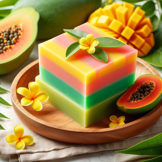 Mango-Papaya Soap 🥭