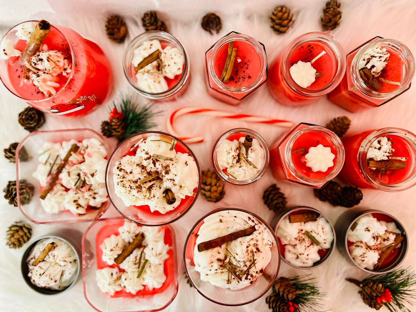 Christmas Dessert Candle